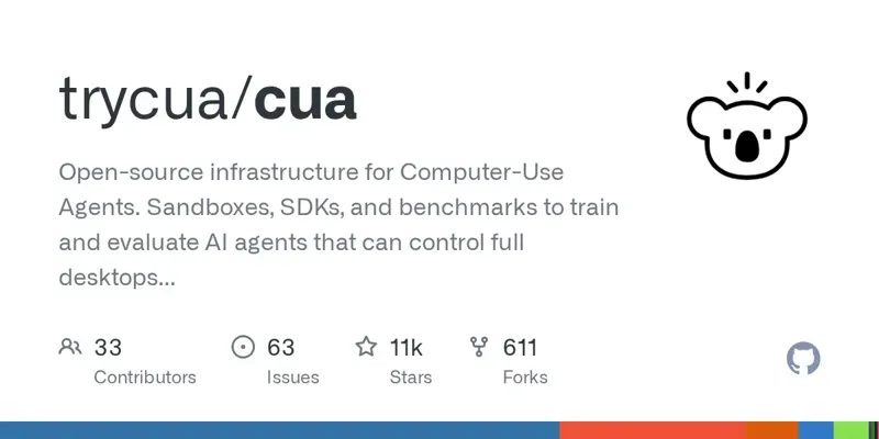 CUA: платформа для автоматизации управления ОС с помощью ИИ-агентов в контейнерах